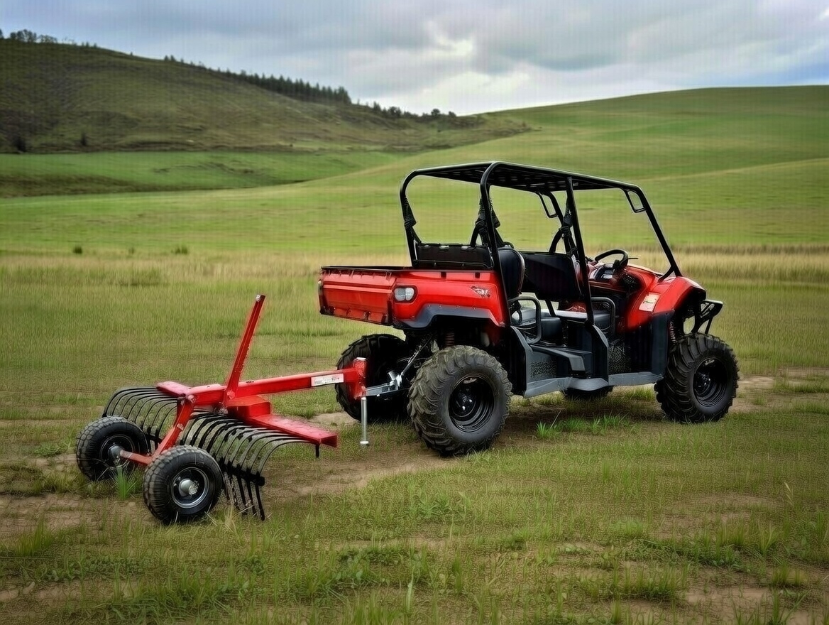 Winton 1.5m ATV Landscape Rake A-LR150