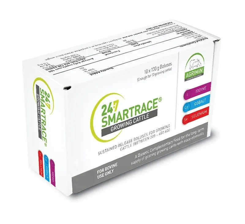 AGRIMIN 24·7 Smartrace® Growing Cattle Boluses