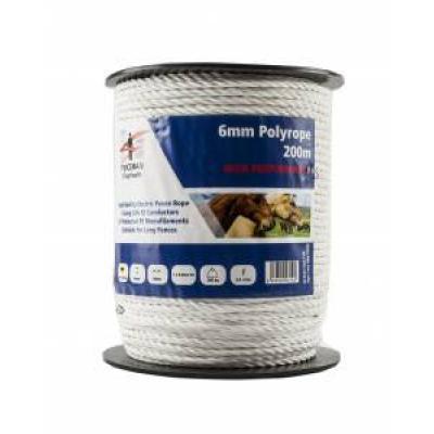 Fenceman Equine Polyrope 6mm 200m High Vis