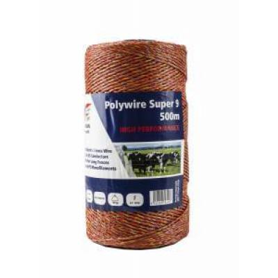 Fenceman Electric Fencing Livestock Polywire 9 Strand 500m