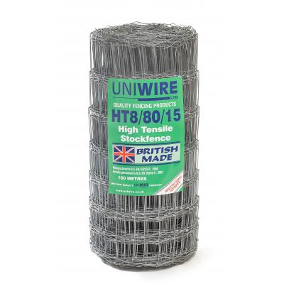 HT8/80/15 High Tensile Stock Fence - 100m