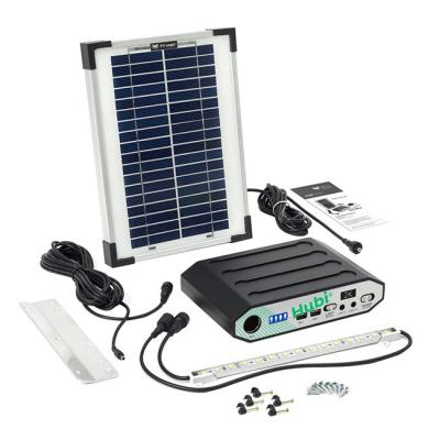 Solar Hubi 16 Full Kit Lighting and Power Kit