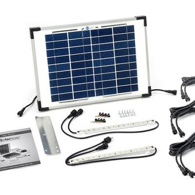 Solar Hubi Work 64 - Solar Lighting and Power Expansion Kit