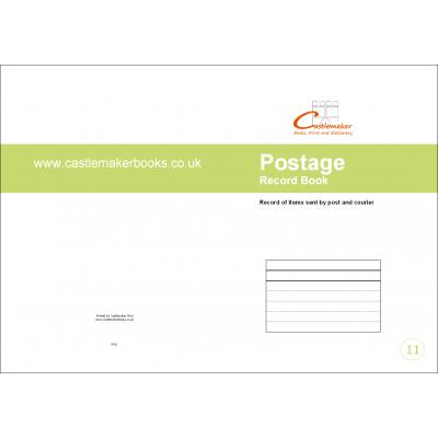 Postage Dispatch Book