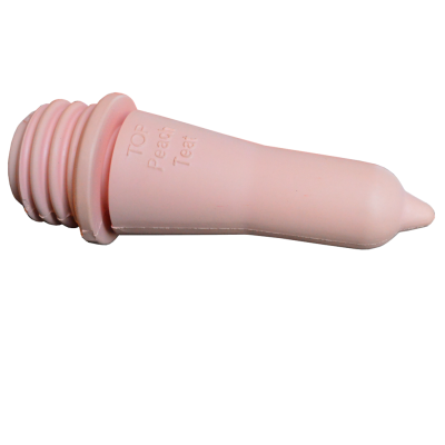 JFC Peach Teats for JFC Calf Milk Feeders- Pack of 10