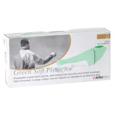 Gloves Green Soft Arm Length Examination Gloves with Shoulder &
