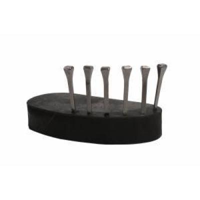 Hoof Block Rubber (10) + Nails