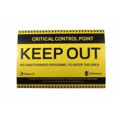 Antec Keep Out Sign