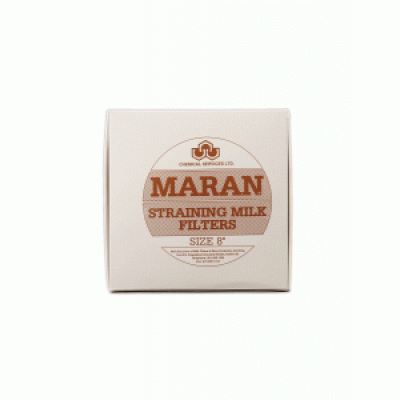 Maran Quality Milk Straining Filter pads 8"