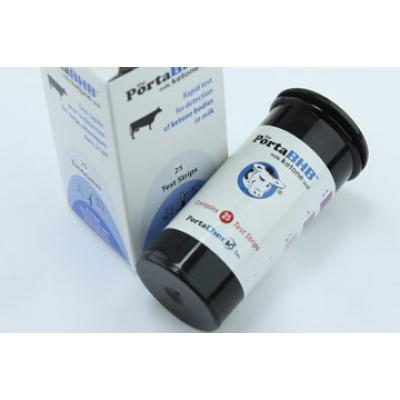 PortaBHB Milk Ketone Test 25 dipstick pack