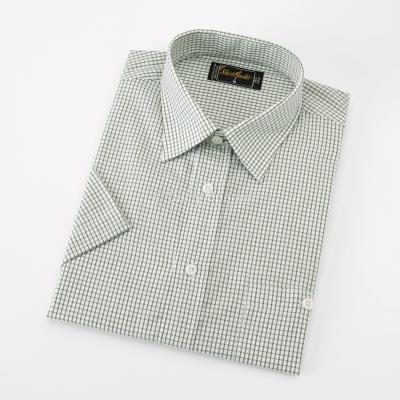 Shirtmaster Westland Polycotton Short Sleeved Shirt Green