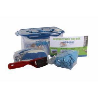 Walkease Starter Kit Lge-Blue 10 Pack (No Glue)