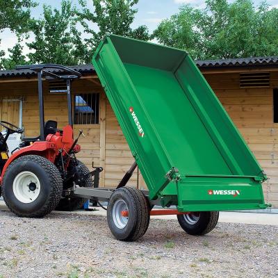 Wessex 1.25 Ton Hydraulic Tipping Trailer with LPG Tyres