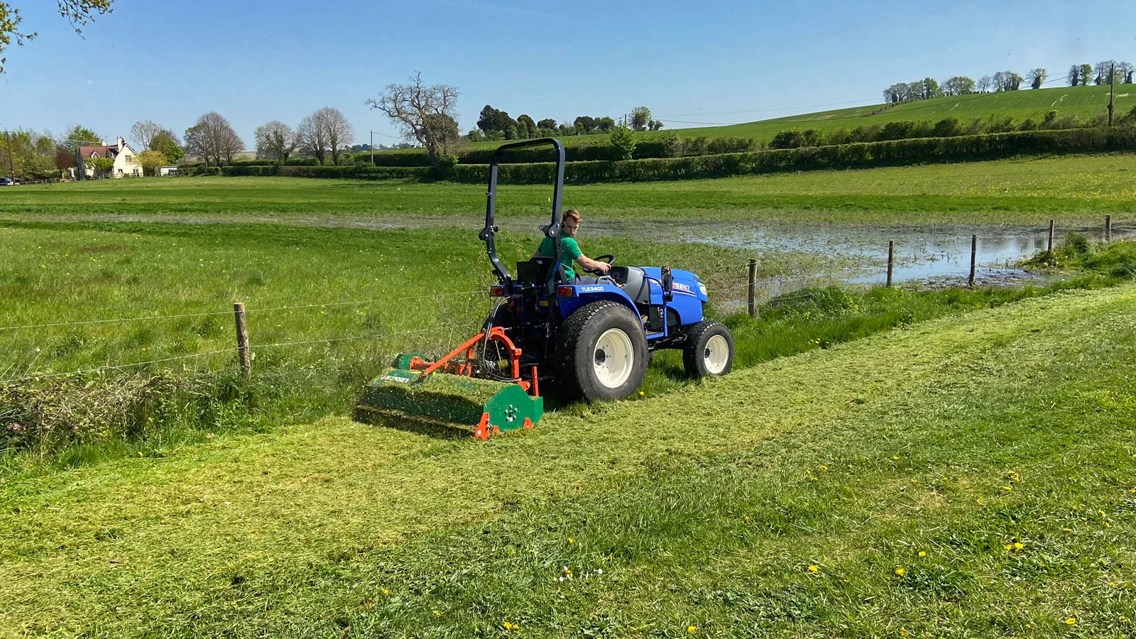 Wessex Flail mower c/w hyd side shift WFM-175