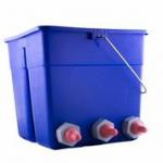 Lamb Milk Bucket Square Feeder 6 Bucket Teats