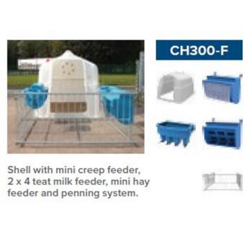 JFC Group Calf Hutch System (8 Calf) CH300-F_1